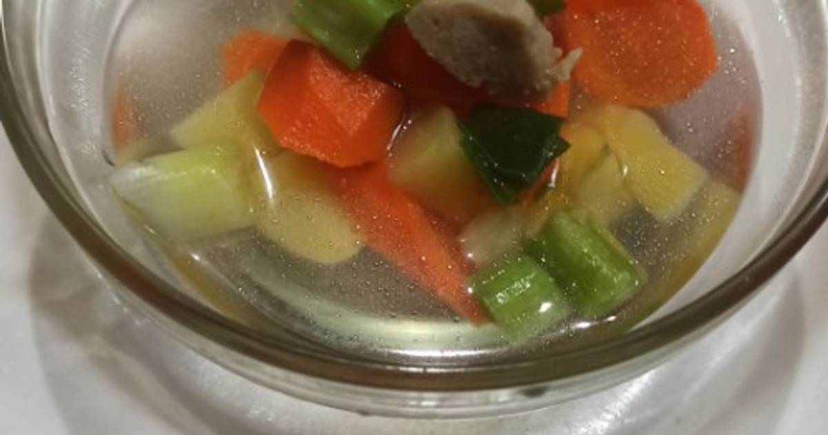 Resep Sop Bakso Simple Paling Mudah dan Enak