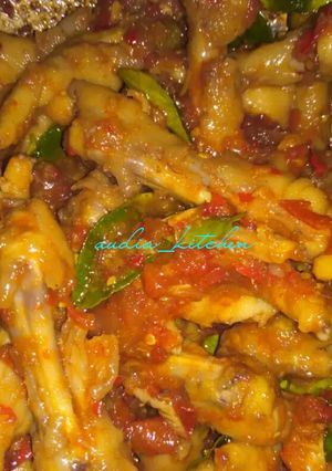Foto resep Ceker Pedas