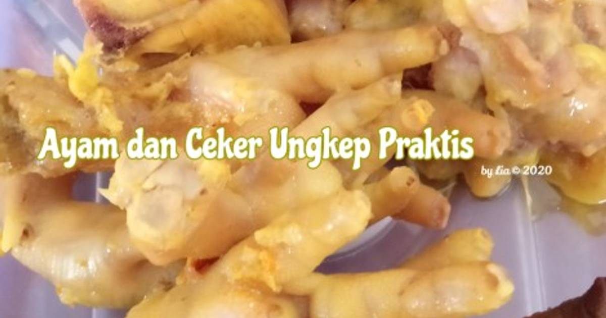 Resep Ceker Ayam Bumbu Ungkep Oleh Merry Lienardi Cookpad