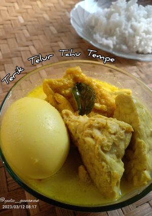 Foto resep Terik Telur Tahu Tempe