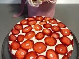 Cheesecake răsturnat cu căpșuni ✨🍓
