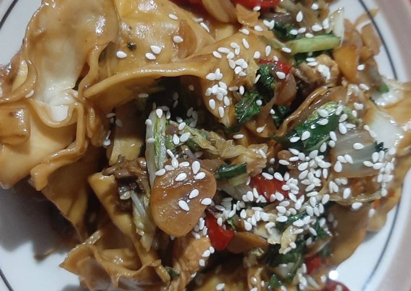 Pangsit ayam goreng