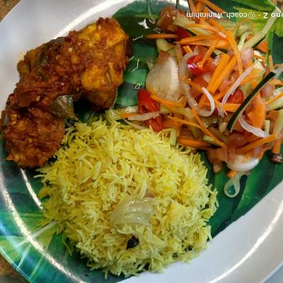 Resipi Nasi Minyak Ayam Masak Merah Healthy Version Oleh Wani Rahim Cookpad