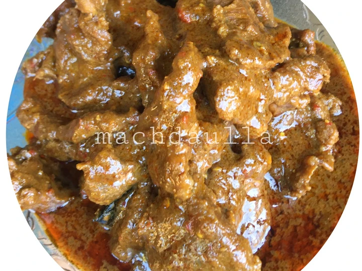 Cara Sederhana Membikin Resep  Rendang Sapi Rumahan yang Enak, Enak