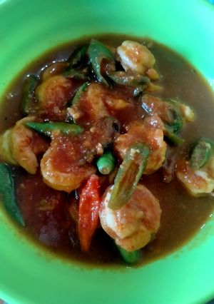 Foto resep Udang Asam Pedas