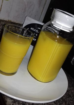 A picture of Mango juice.