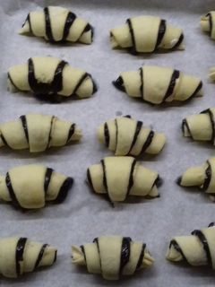 Csokis croissant recept fotója