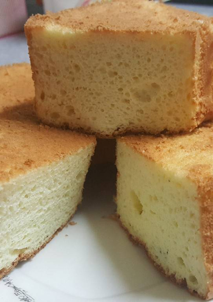 【生酮】戚風蛋糕 的食譜成品照片