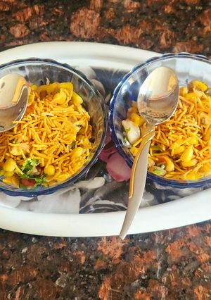A picture of Corn Chaat.