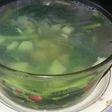 Sayur bayam labu siam