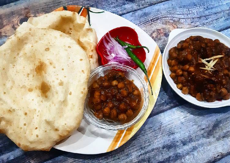 Easiest Way to Make Ultimate Punjabi chole bhature