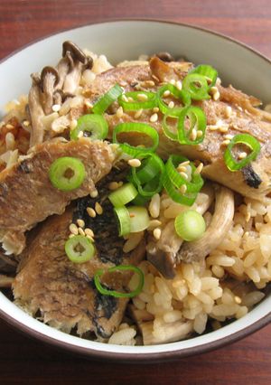 A picture of Kippers & Shimeji Takikomi Gohan.