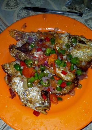 Foto resep Ikan goreng dabu dabu