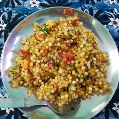 A picture of Sabudana khichdi.