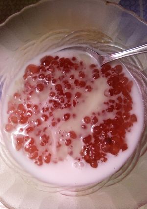 Foto resep Bubur mutiara kuah santan