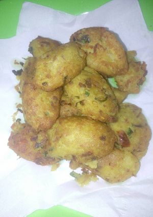 Foto resep Perkedel kentang kornet pedas gurih