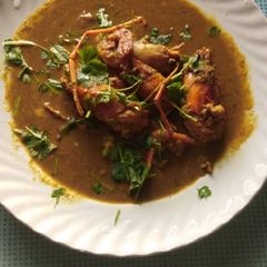 A picture of নারকেল ওতেতুল দিয়ে চি্্ ড়ির তরকারি.