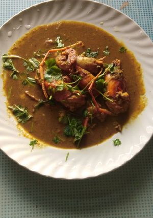 A picture of নারকেল ওতেতুল দিয়ে চি্্ ড়ির তরকারি.