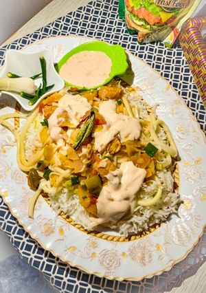 A picture of Singaporean Rice🍛🍝.