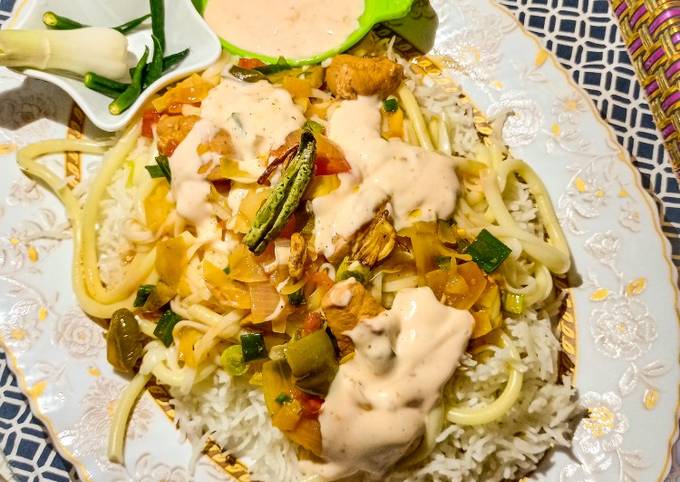 Recipe of Favorite Singaporean Rice🍛🍝