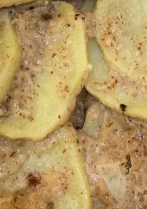Une photo de Gratins dauphinois vegan