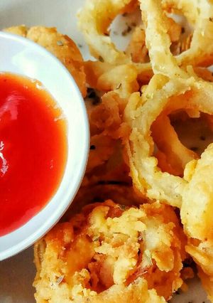 Foto resep Homemade Onion Rings