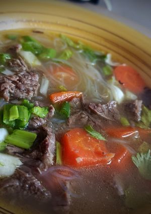 Foto resep Bihun Kuah Daging Sapi ala Mbak Nunie