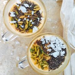 Mango Coconut Smoothie #Coconut Tamarind Contest A picture of Mango Coconut Smoothie #Coconut Tamarind Contest.
