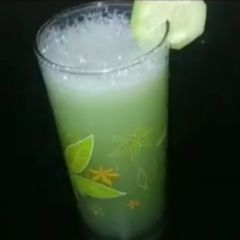 A picture of Cucumber juice🍹.