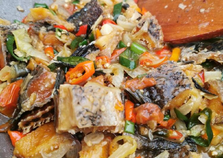 Bahan Tumis Gabus Pelangi 🌈 | Resep Membuat Tumis Gabus Pelangi 🌈 Yang Enak Dan Mudah