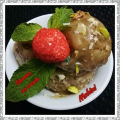 A picture of Banana ice cream.