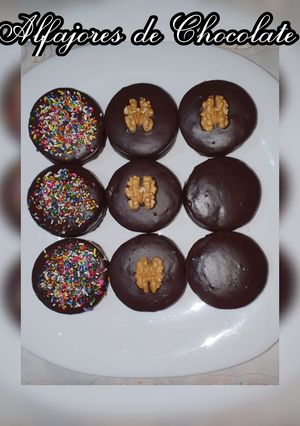 Una foto de Alfajores de Chocolate ARTESANALES 100%❤