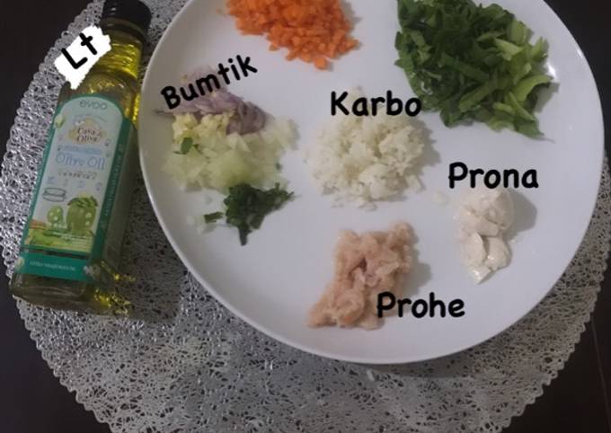 MpAsi 6 Mo+ Bubur ayam (MpAsi 4 kuadran)