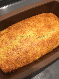 A picture of Banana caramel pound cake.