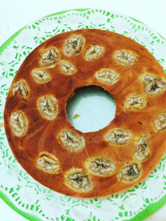 Foto resep Banana spongecake putih telur ala dapur azsyta