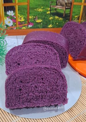 Foto resep Roti kukus Pontianak ubi ungu (no mixer)