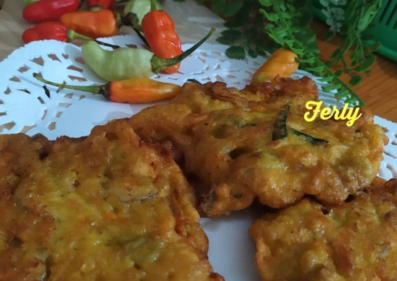 Bakwan Udang Pedas