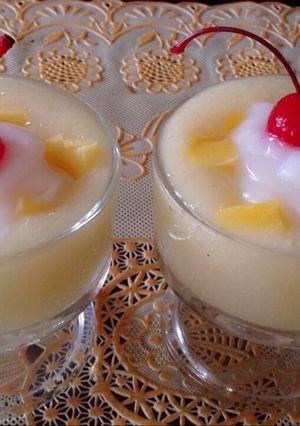 Foto resep Manggo thai fla santan # enakanbikinsendiri😍😍