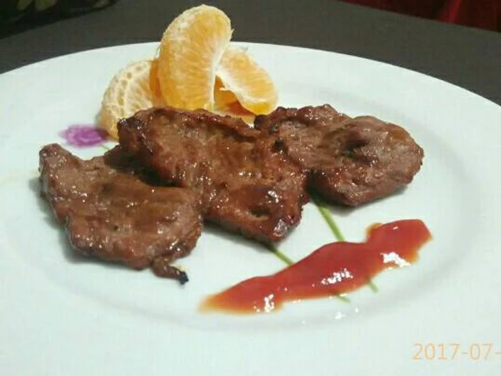 Cara Gampang Menyiapkan Resep Barbeque Steak Bumbu Sendiri ala hotel yang Sempurna Anti Ribet, Lezat Sekali