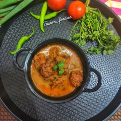 Lauki ke kofte A picture of Lauki ke kofte.