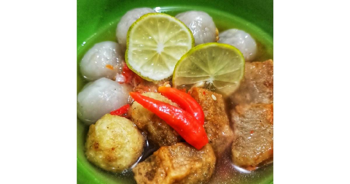 Resep Baso Aci Kuah Oleh Bunna💜 Cookpad