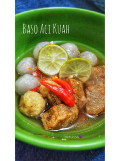 Foto resep Baso Aci Kuah