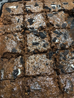 Una foto de Brownies de milo