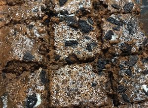Una foto de Brownies de milo