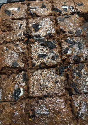 Una foto de Brownies de milo