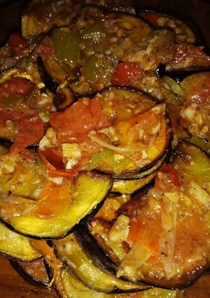 صورة لوصفة باذنجان مقلي بتتبيلة رائعة