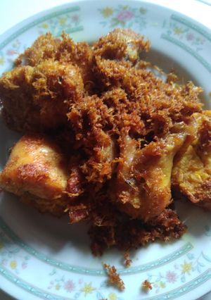 Foto resep Ayam goreng serundeng