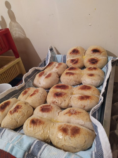 Una foto de Marraqueta casera o pan batido👩🏻🍳🥖