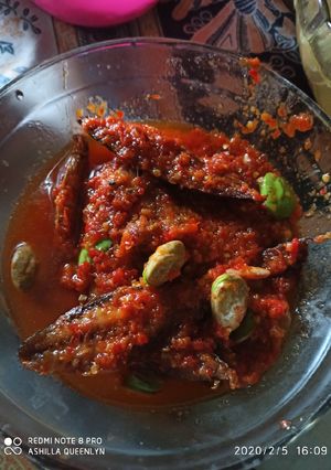 Foto resep Ikan cue Balado + Pete / sambal goreng ikan cue pete
