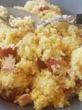Couscous de atún y tomate